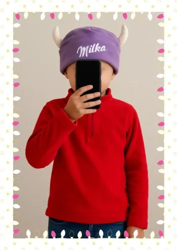🧥 Polaire Enfant Quechua – 8 ans – Rouge vif 🔥