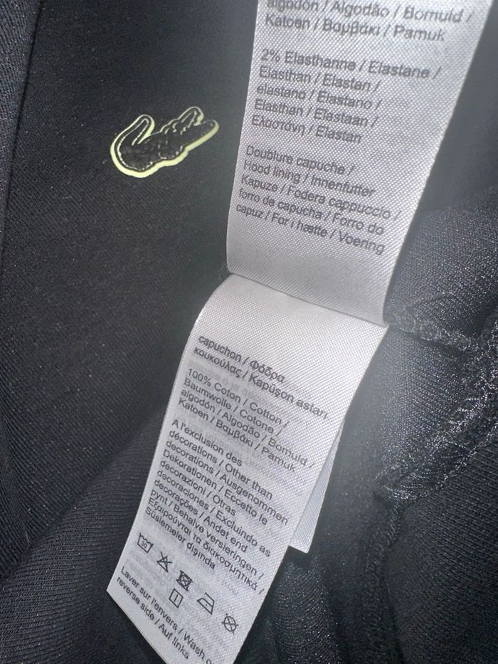 Sweat lacoste - photo numéro 8