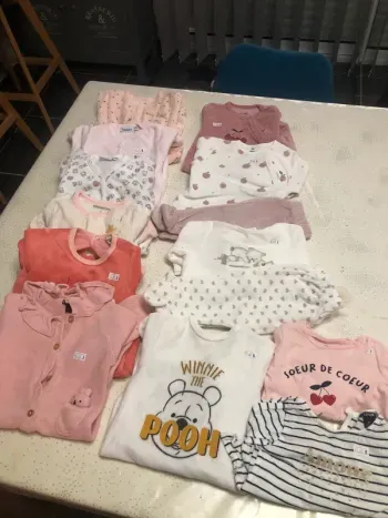 Lot vêtements bébé fille 3 mois