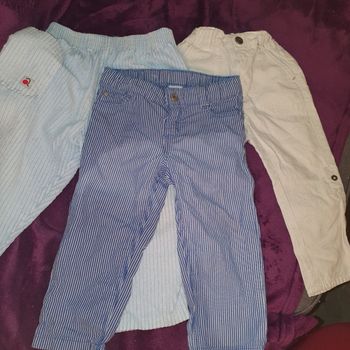 Lot 3 pantalons 18 mois