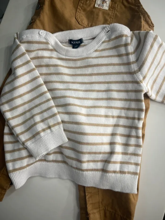 Salopette et pull Kiabi - photo numéro 3
