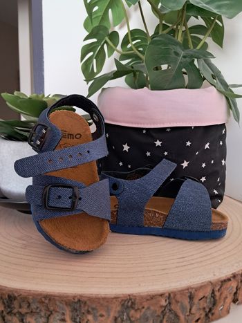 Sandale bleu