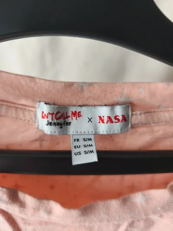 T-shirt rose taille:S/M - photo numéro 3