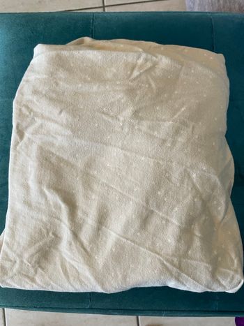 Drap housse Kadolis beige 60x120cm