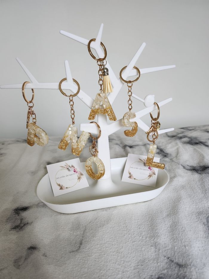 Porte clé résine epoxy