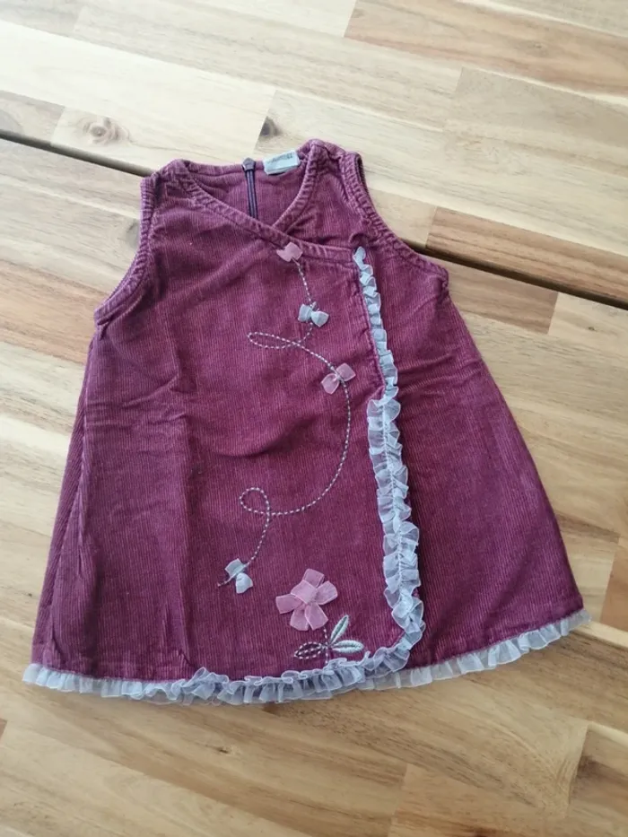 Robe vintage violette