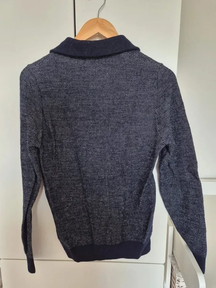Pull Celio man homme Taille S bleu marine manches longues - photo numéro 5
