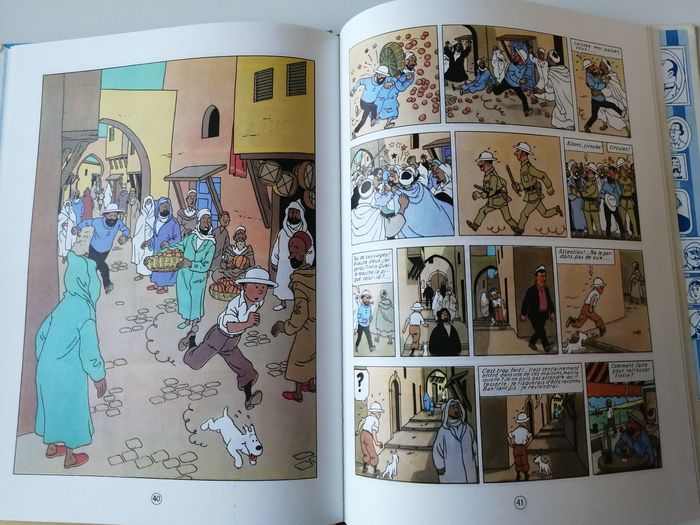 BD les aventures de tintin - le crabe aux pinces d'or - photo numéro 4