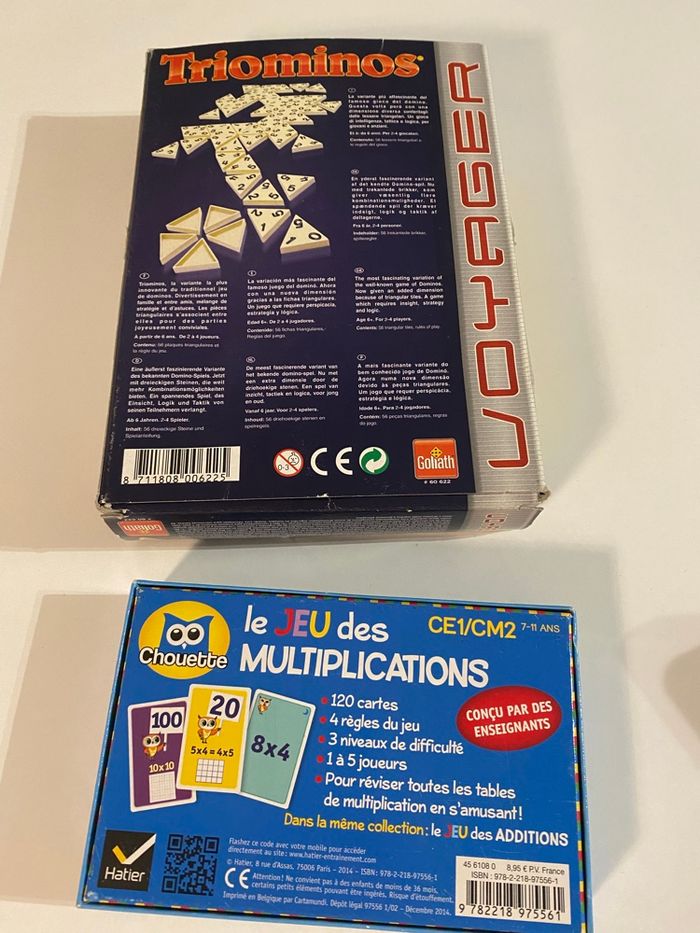 Lot Deux jeux de Société - photo numéro 2