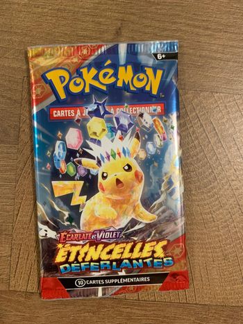Booster Pokémon Etincelles Déferlantes reconditionné