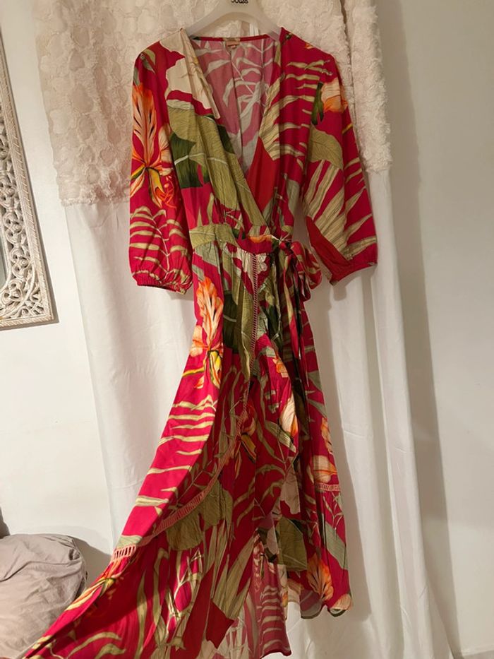 Robe longue portefeuille Powder M neuve