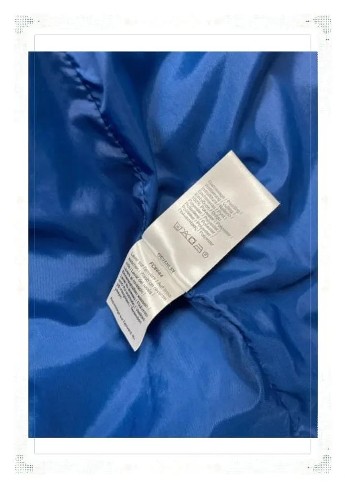 Doudoune sans manches matelassée Lacoste bleu taille S pour homme - photo numéro 10