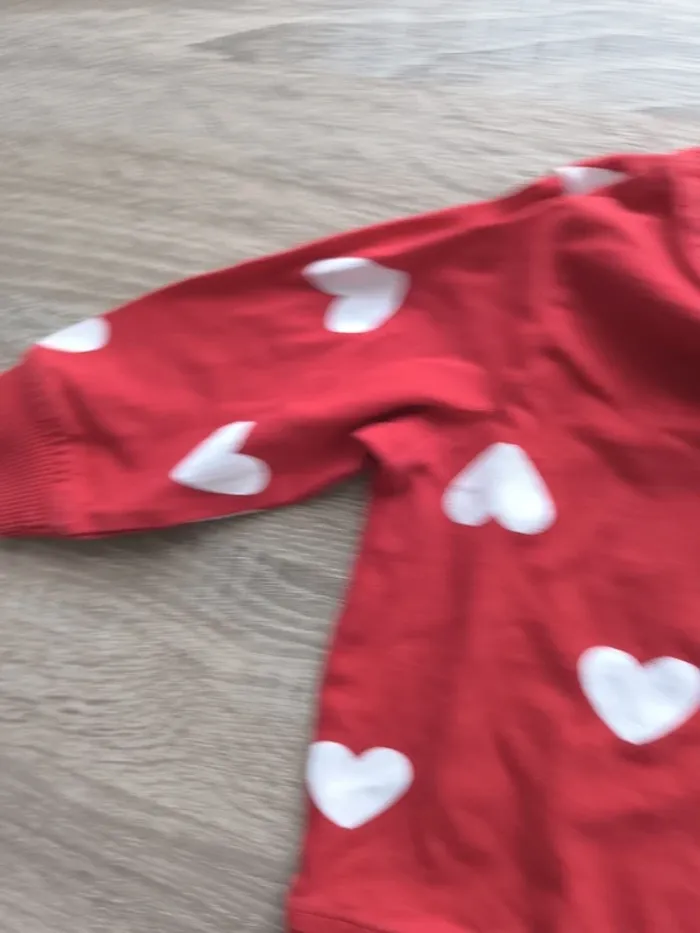 Ensemble coeur h&m 4-6 mois - photo numéro 4