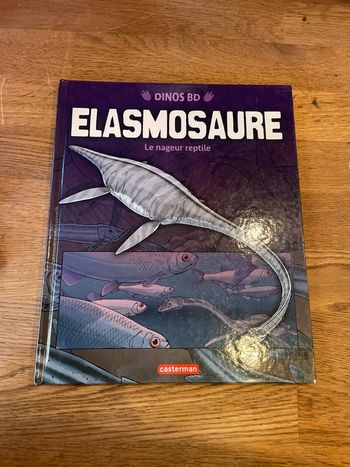 Livre Donos BD Elasmosaure Le nageur reptile