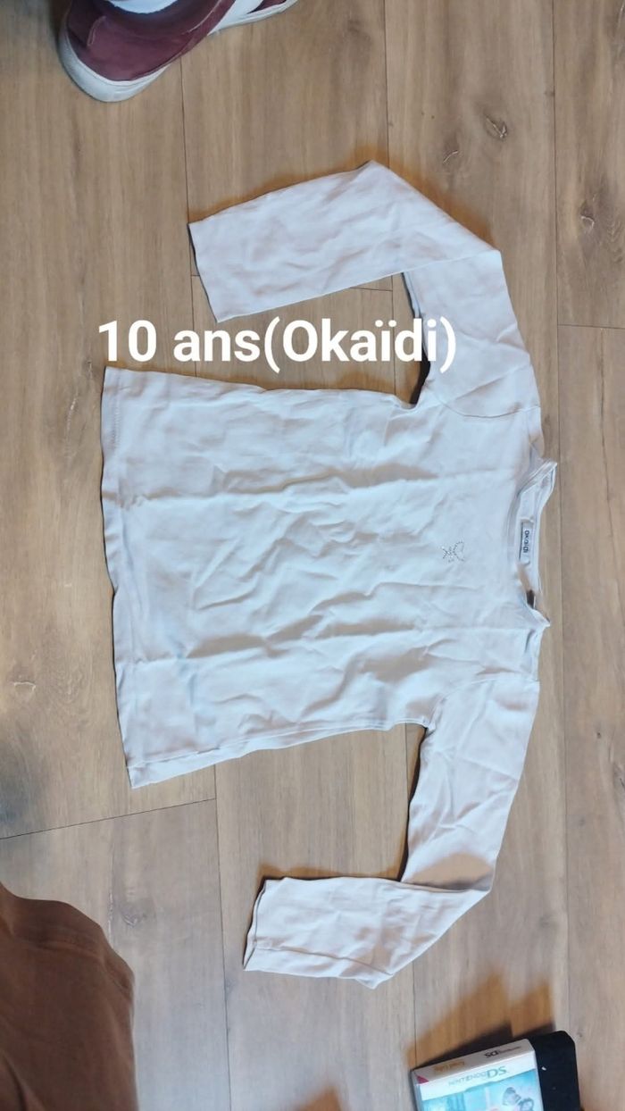 Blouse fille 10 ans