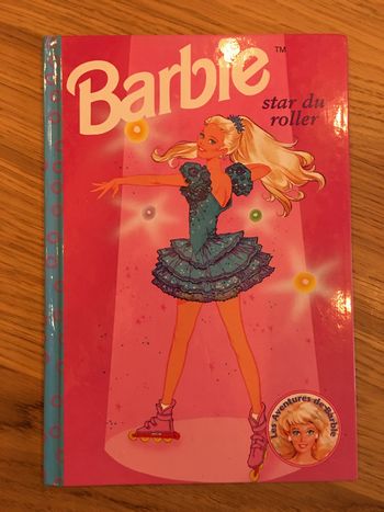Livre enfant Barbie star du Roller collection les aventures de barbie Éditions Egmont