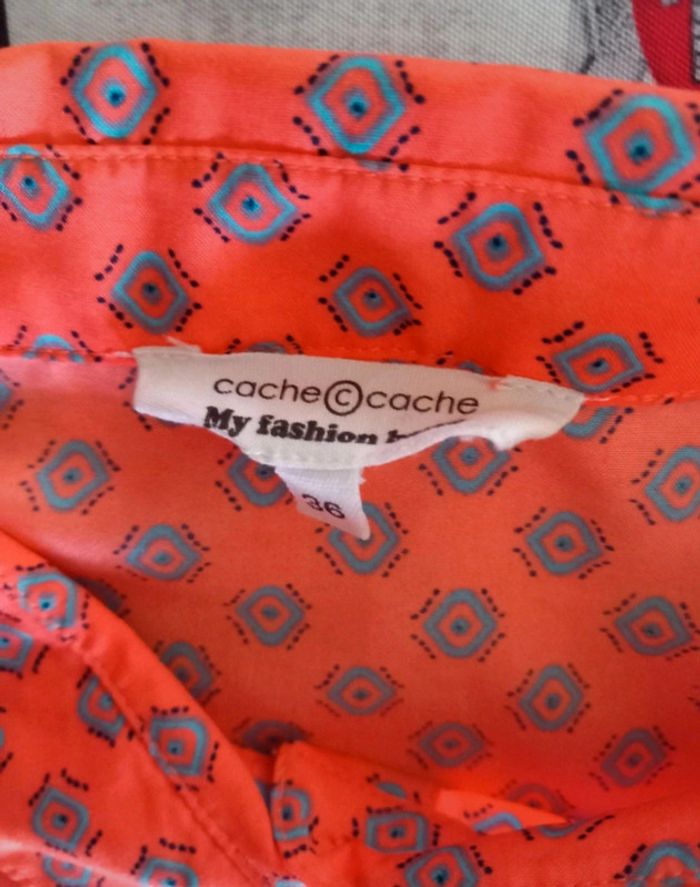 Chemise manches courtes femme taille 36 - photo numéro 7