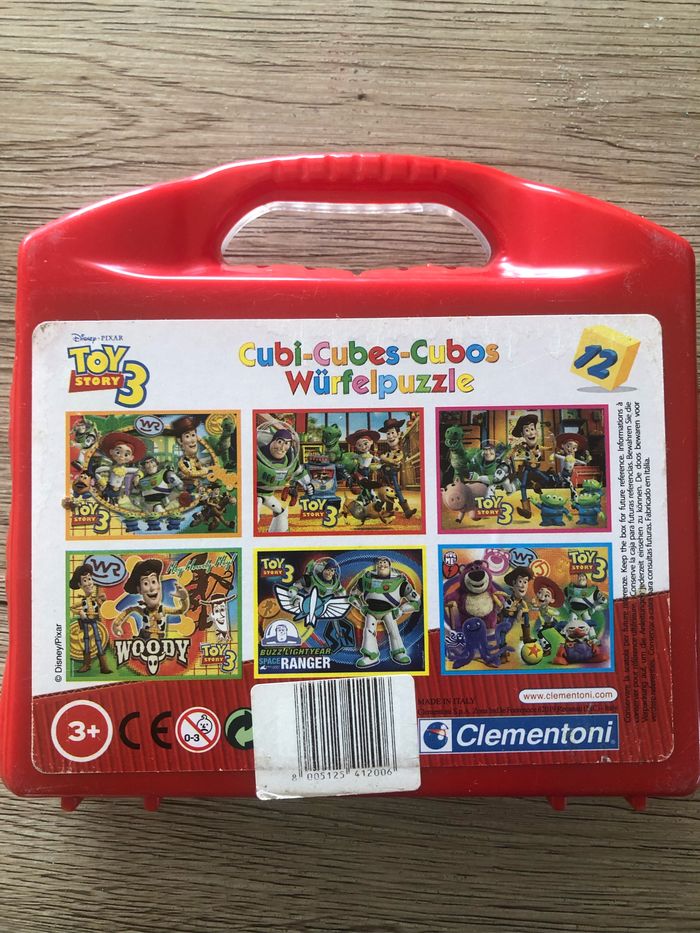 Puzzles cubes  toys storie - photo numéro 2
