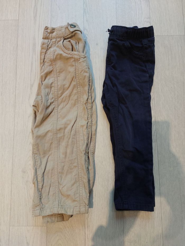 Lot 2 pantalons 3 ans
