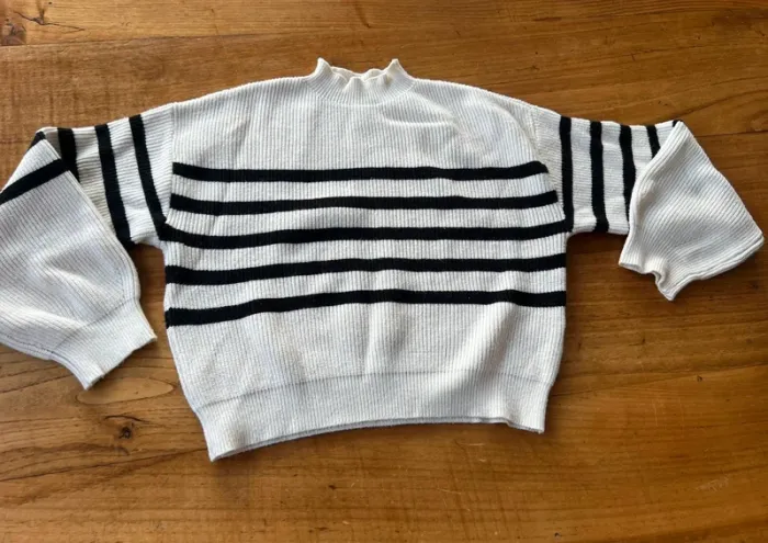 Pull à rayures Zara - photo numéro 2
