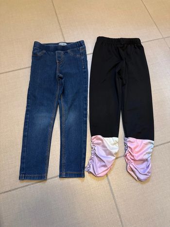 2 pantalons et un pull fille 5 ans