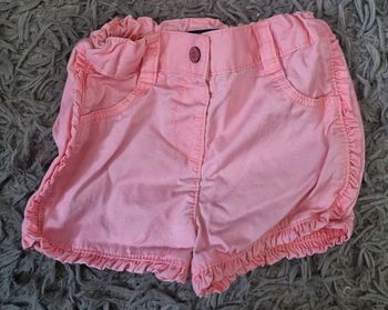 Short rose clair 12mois