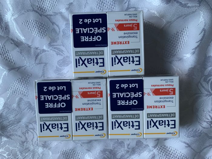Etiaxil extrême 5 jours : 6 roll-on de 15 ml