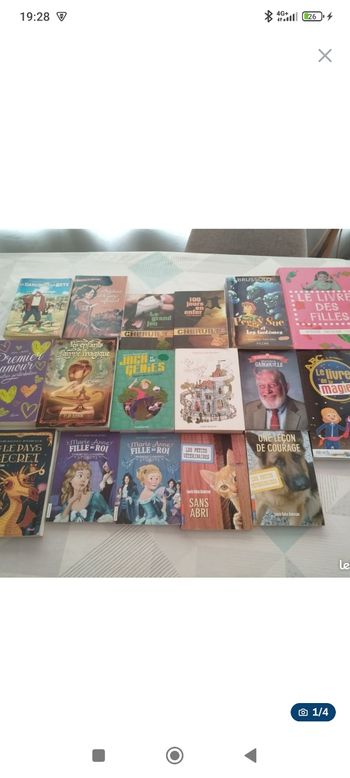 Lot livres enfant 6 / 9 / 10 / 12 ans