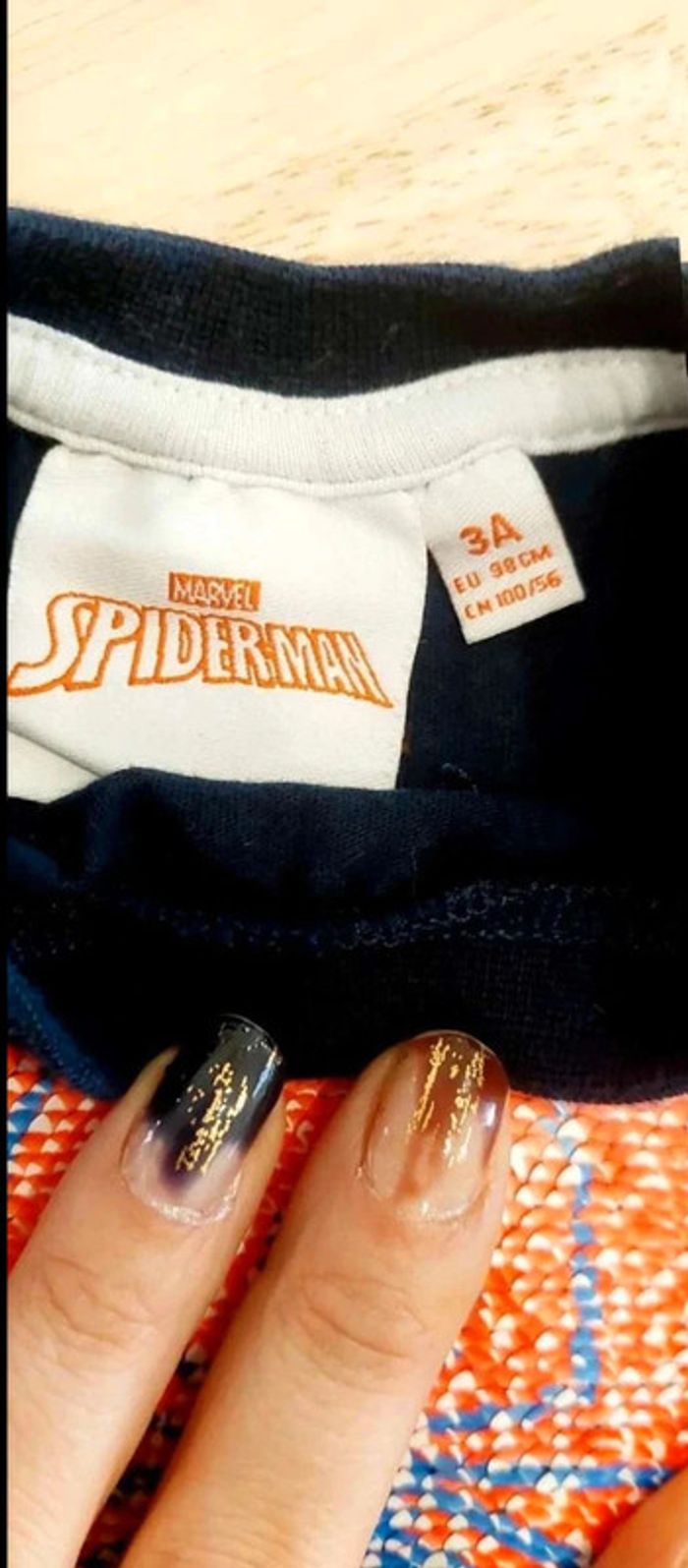 Tee-shirt manches longues Spiderman T 3ans - photo numéro 4