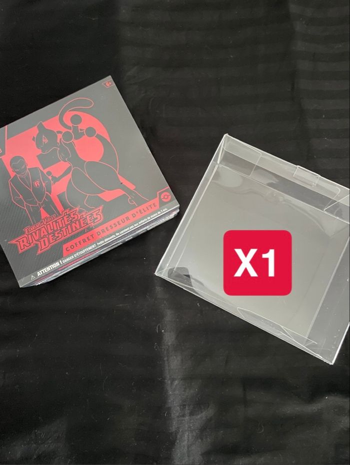 1 protection souple pour etb pokemon