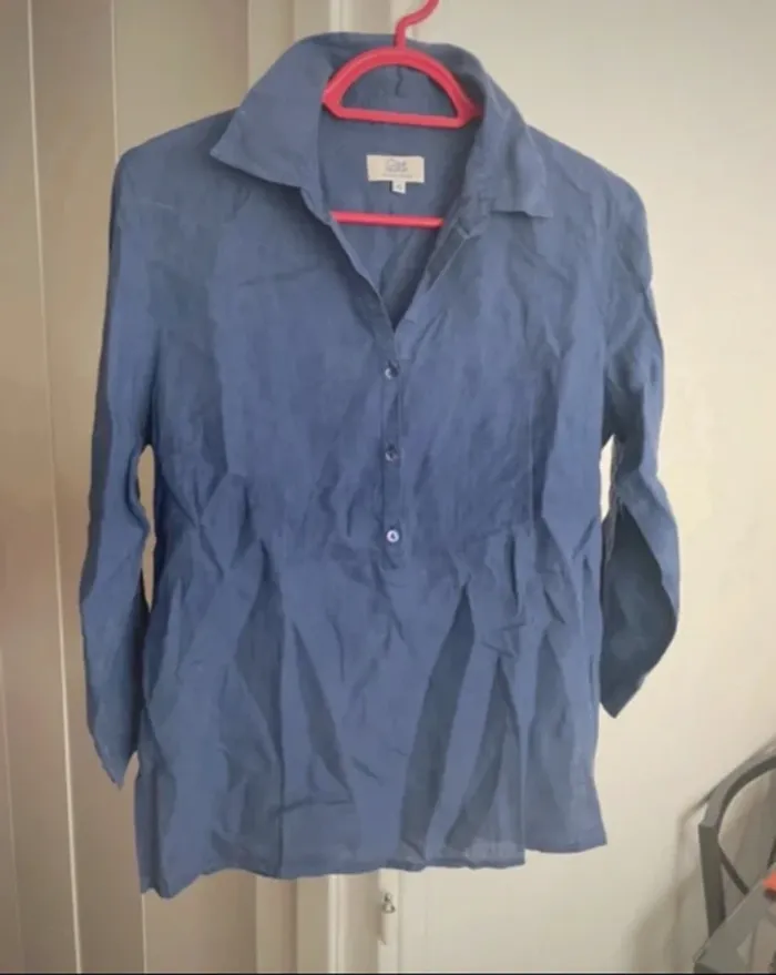 Chemise / blouse en lin Pablo - photo numéro 4
