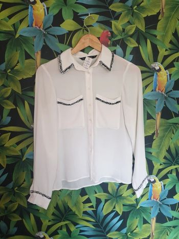 Chemisier en transparence