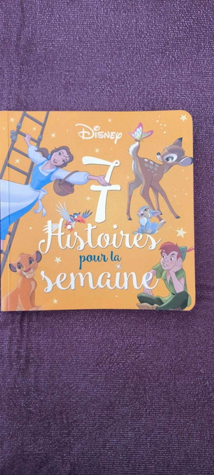 Livre Disney 7 histoire pour la semaine