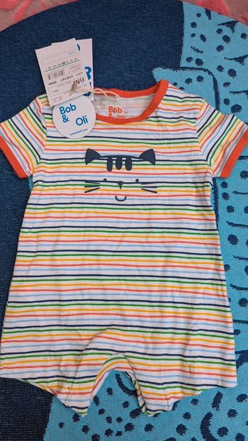 Combi coton bio Bob & Oli 6 mois