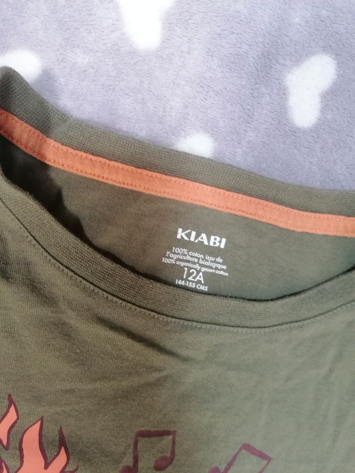 T-shirt coton ⛺ manches longues garçon 12 ans - photo numéro 5