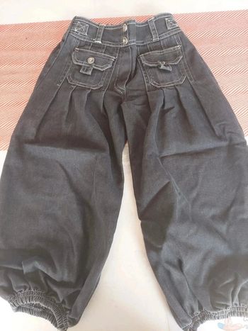 Jean bouffant style sarouel 6 ans