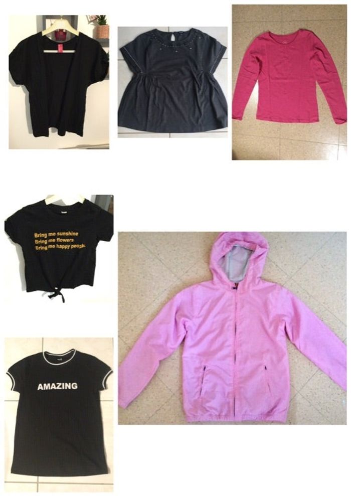 T10-12 ans - vêtements fille