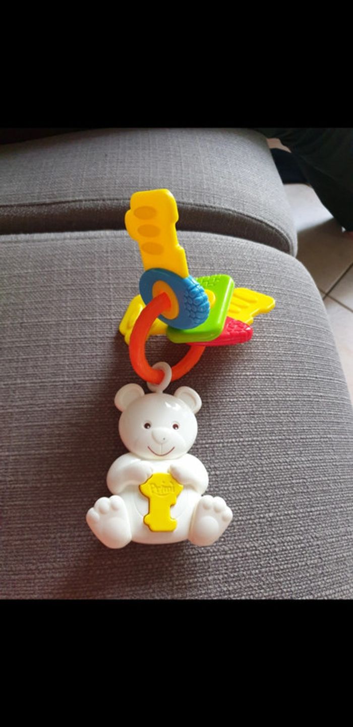 Jouet éveil clefs musicales