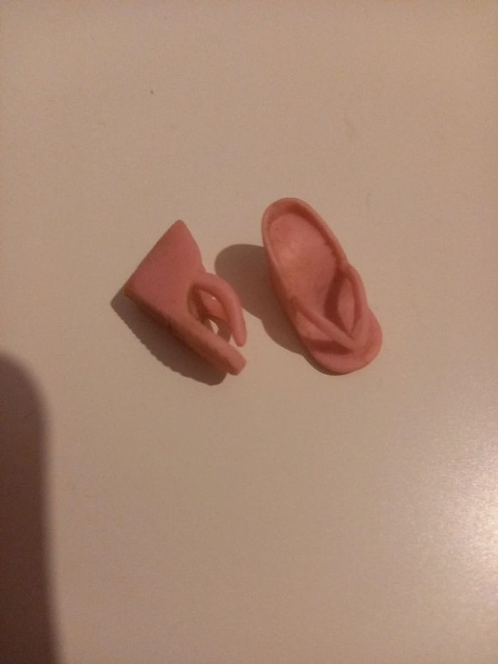 Chaussures plateformes barbie