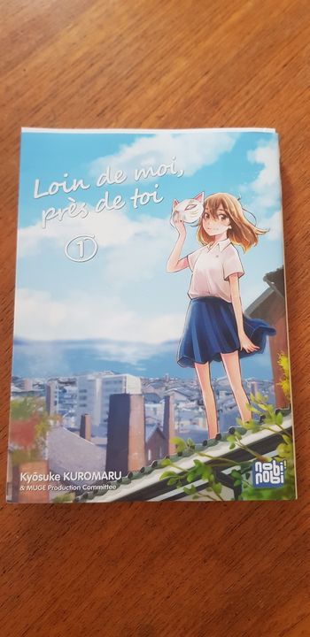 Livre Manga " loin de  moi , près de toi "