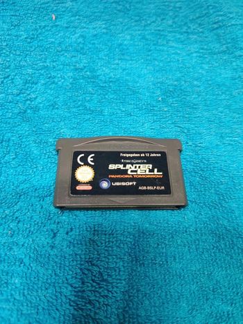 GBA Tom Clancy's splinter cell pandora tomorrow