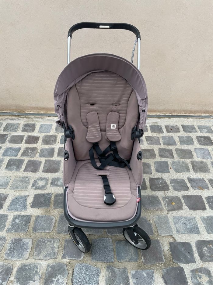 RED CASTLE Poussette double Evolutwin - Dès la naissance - Jusqu'à 15kg - Dossier réglable - - photo numéro 4