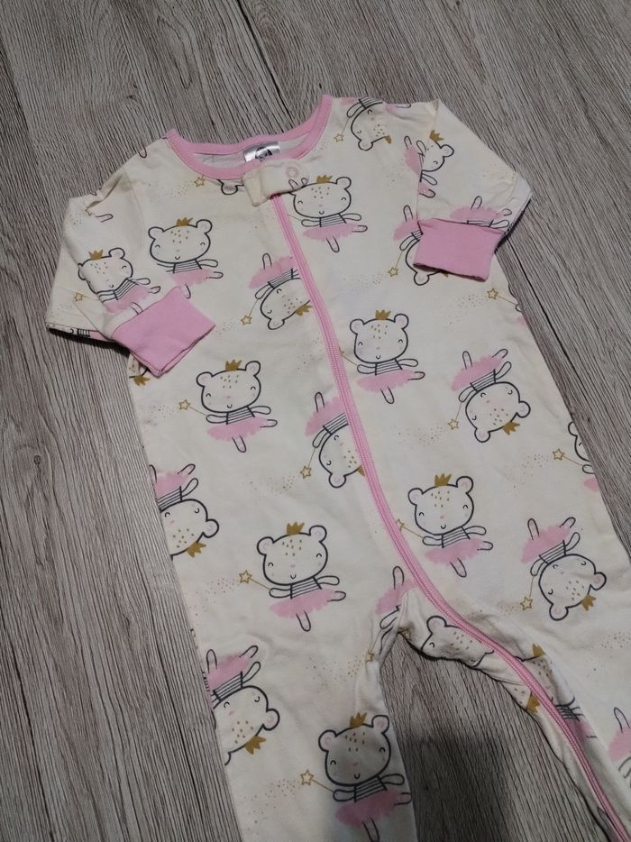 Pyjama 0-3 mois fille - photo numéro 4