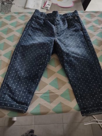 Pantalon jean délavé souple Okaïdi