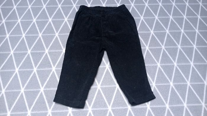 🦁 Lot 4 pantalons en velours, 12 mois - photo numéro 2