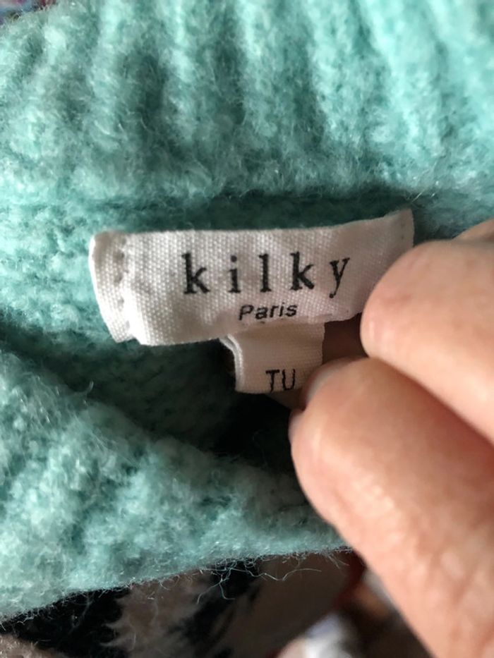 Pull multicolore taille unique Kilky - photo numéro 3