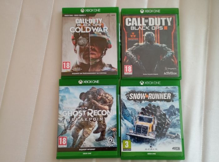 Xbox one plus jeux