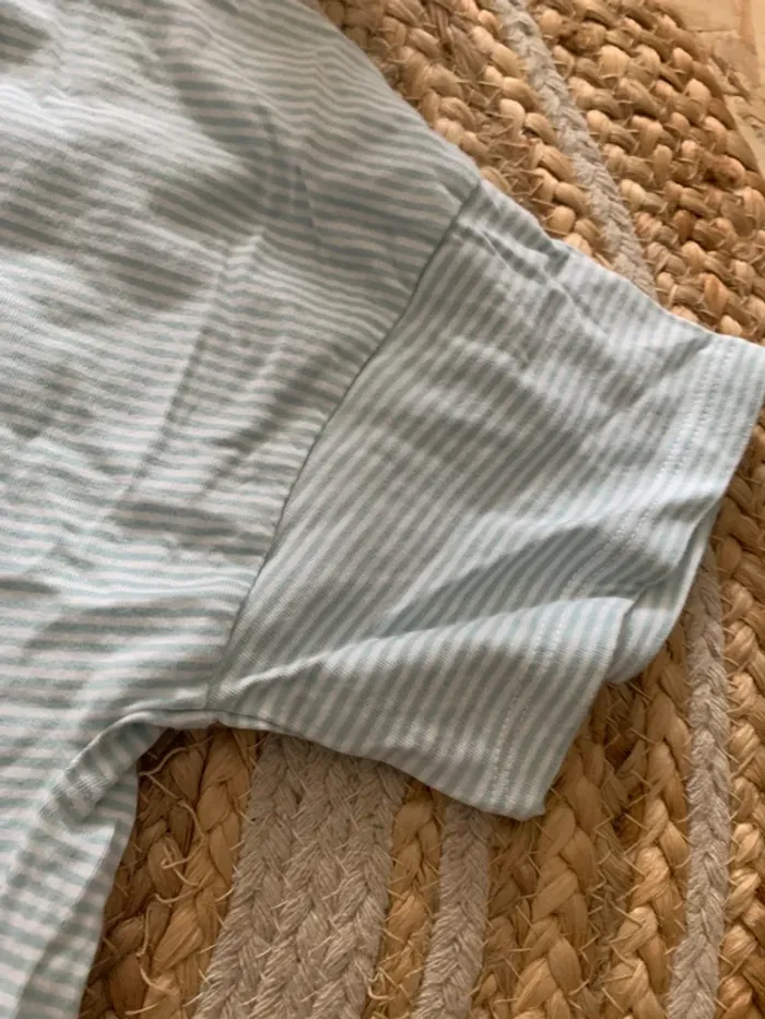Blouse à noeud bleu - photo numéro 5