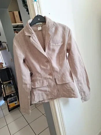 Veste légère en lin