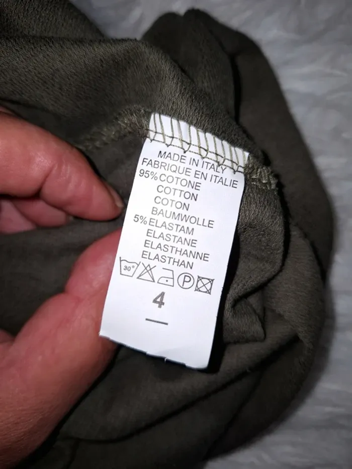 Khaki long vest One Size - photo numéro 2